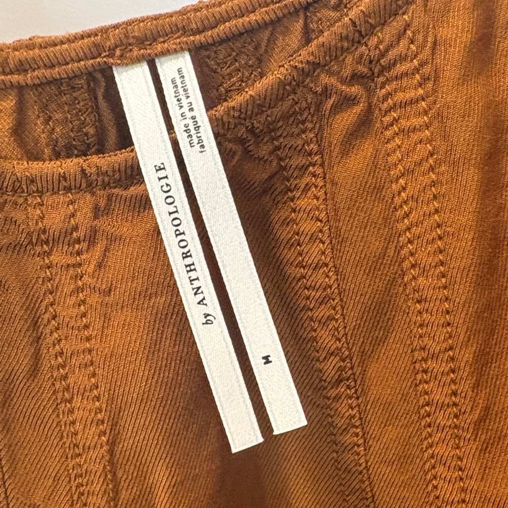 ANTHROPOLOGIE RUST CAMISOLE TOP!! - Picture 2 of 11